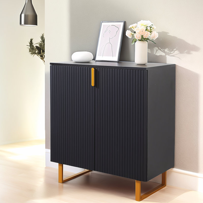 30’’Black Modern Sideboard