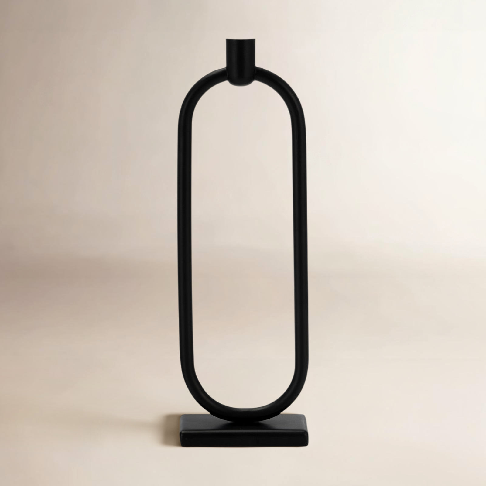 13'' H Metal Tabletop Candlestick