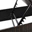 Chaise longue inclinable longue avec coussins-93808831