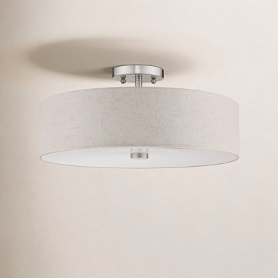 Plafonnier semi-encastré 4 lumières Bazilijus