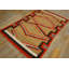 Small Scatter Size Antique Wool Native American Navajo Flatweave Rug