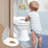 Round Toilet Seat and Lid