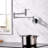 Contemporary 2-Handle Wall-Mounted Pot Filler-41972374