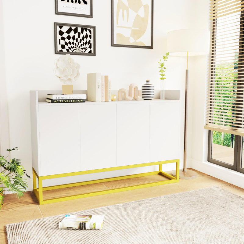 Métal Altrud + panneau de particules décoratif, Blanc
