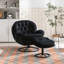 Chaise de salon avec repose-pieds Accent Chair-1582139513