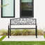 Banc de jardin extérieur en fer 50 po Lynd-102048726