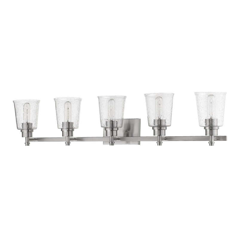 Masham 5 - Light Dimmable Vanity Light, Brushed Nickel