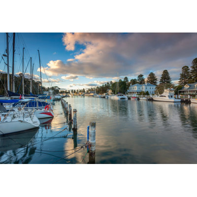 Port Fairy by GordonBellPhotography - Wrapped Canvas Print