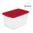 Sterilite 64 Qt. Clear Plastic Latching Lid Storage Bin Container Tote, 18 Pack