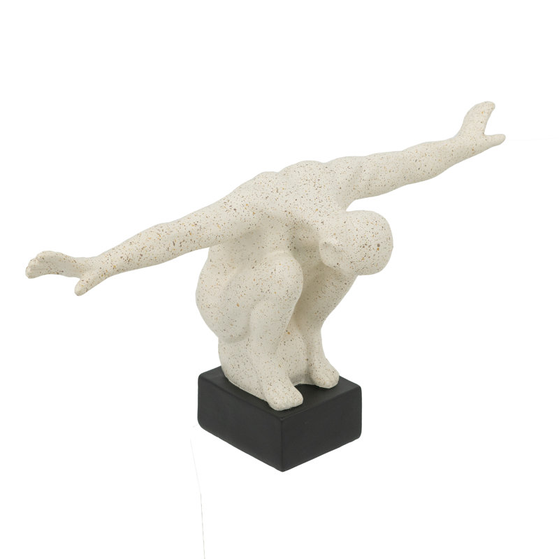 15.5X6.5X7.5" Gymnast Figurine