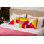 Fuchsia Fringed Pillow