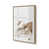Cadre doré brossé