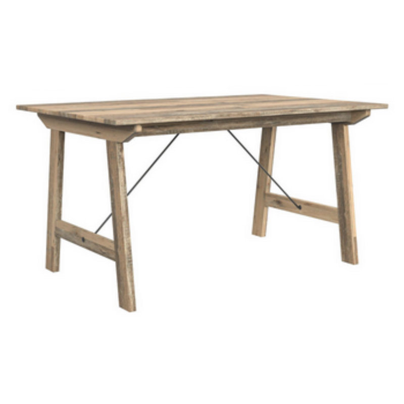 6 - Person Solid Wood Dining Set