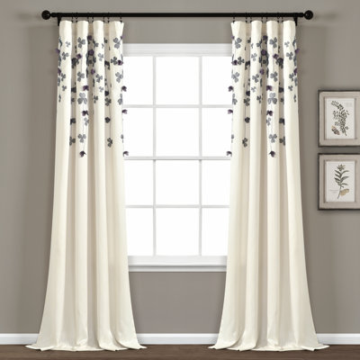 Semi Sheer Curtain Single Panel