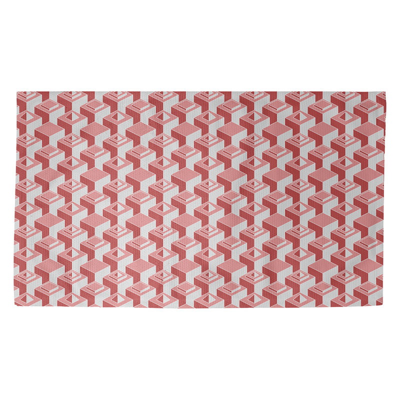Jordao Geometric Indoor Rug, Rectangle 3' x 5'