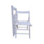 Ensemble de 2 chaises pliantes en bois