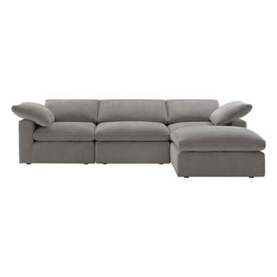 Asher 4 - Piece 118''Upholstered Modular Sectional