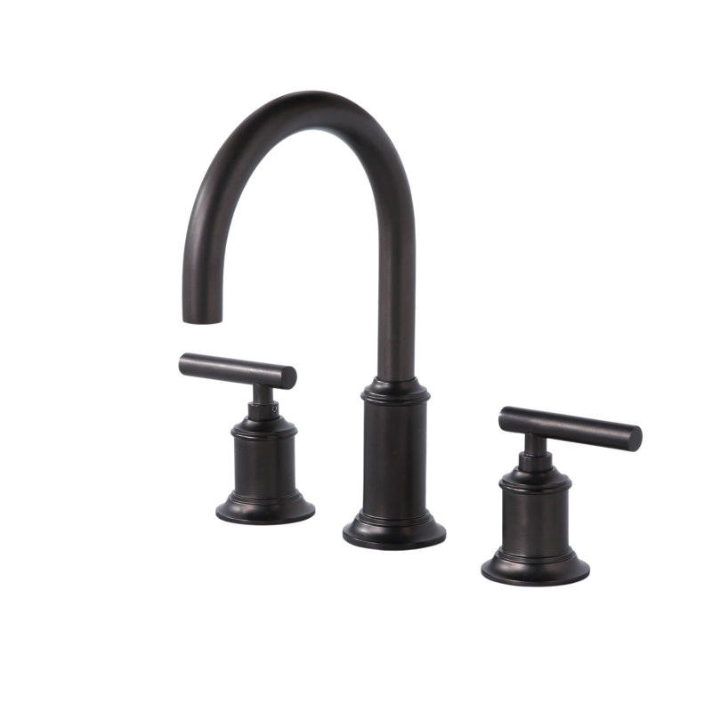 2-handle Bathroom Faucet with Drain Assembly, Oil Rubbed Bronze