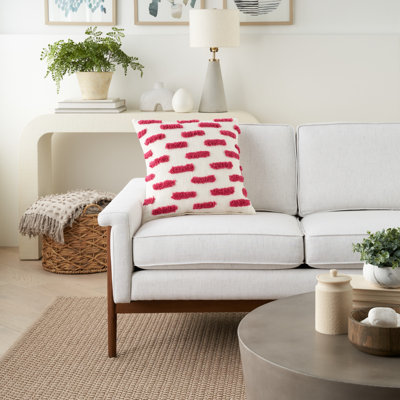  Housse et insert de coussin en coton touffeté Life Styles