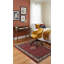 Tapis unique en laine noué à la main de style années 1990 de 3 pi 4 po x 4 pi 11 po Birchview