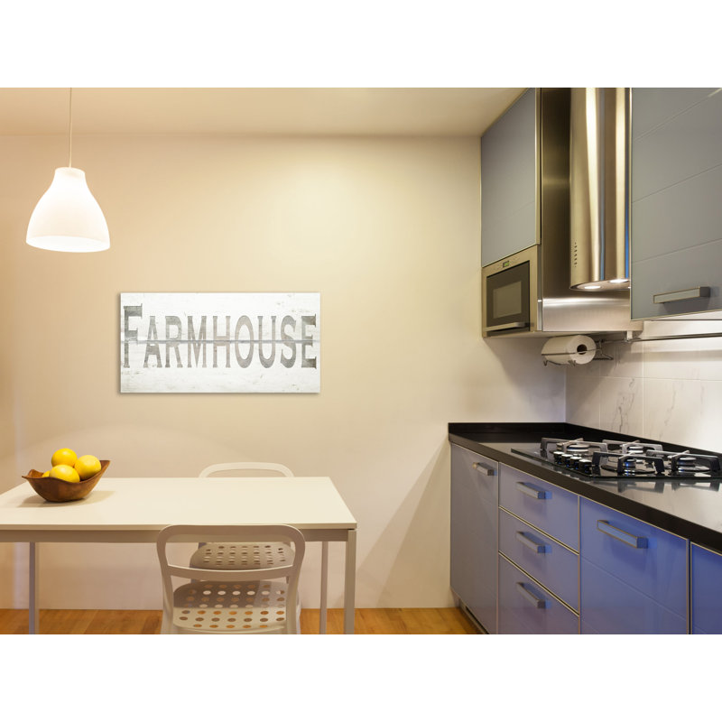 " Farmhouse Sign " by Tre Sorelle Studios, 16" H x 48" W x 1.5" D