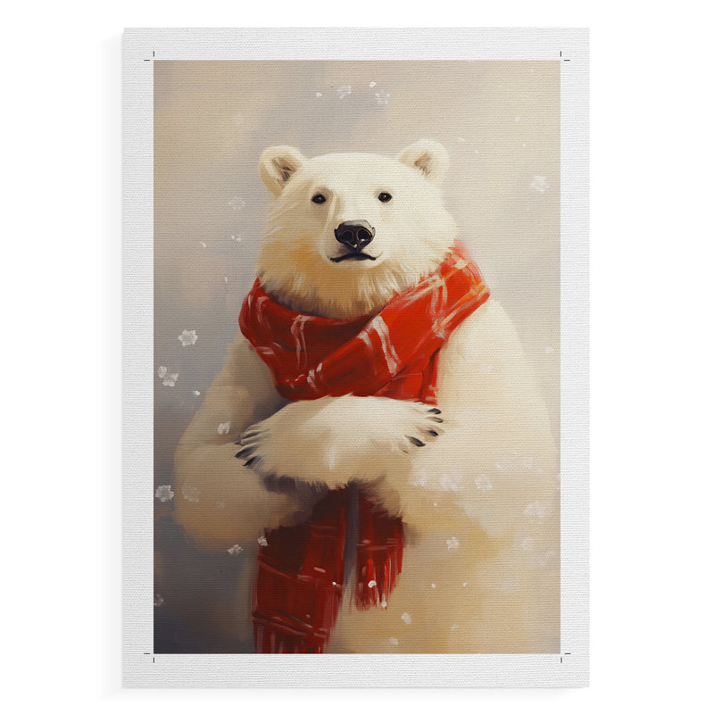 Art des Fêtes de Noël - série 2-CCCCLII - impression sur toile seulement - NON-CADRE