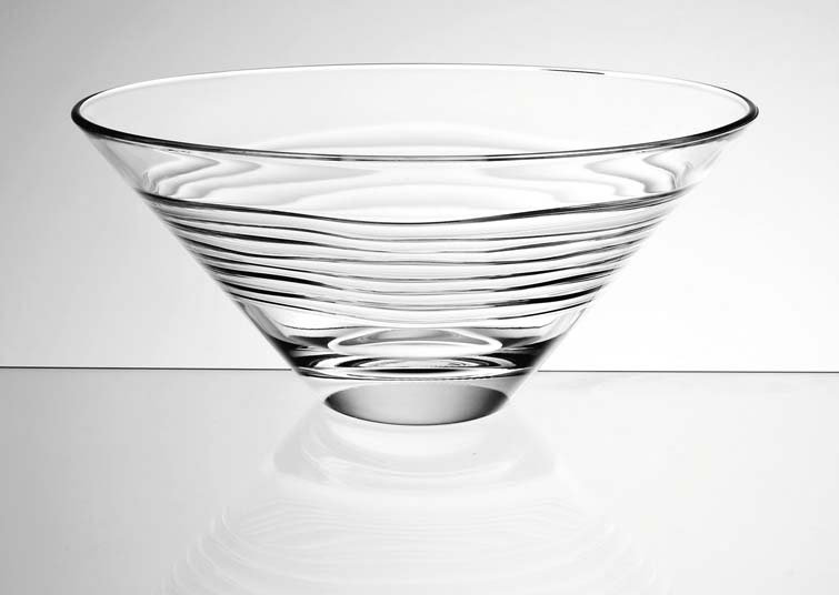 Highland Dunes Wang Glass Salad Bowl