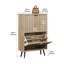 12 Pair Flip Down Shoe Storage
