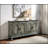 Pavan Rustic Gray Finish Console Cabinet