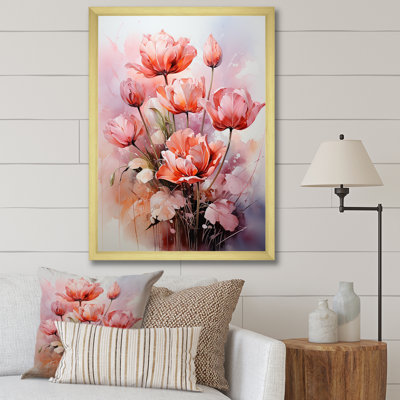 " Tulips Rendered In A Monochromatic Palette II "