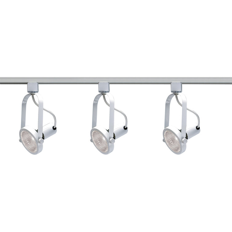 48'' 3 -Light Track Track Kit with Dimmable and Adjustable Head