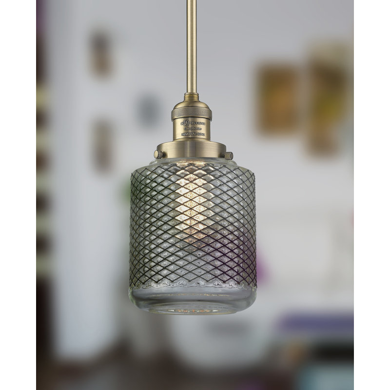 Iyana 1 - Light Single Pendant, No Bulb Included, Brushed Brass