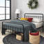 Lit plateforme moderne en métal 42 po Zinus Florence-74882156-74882154