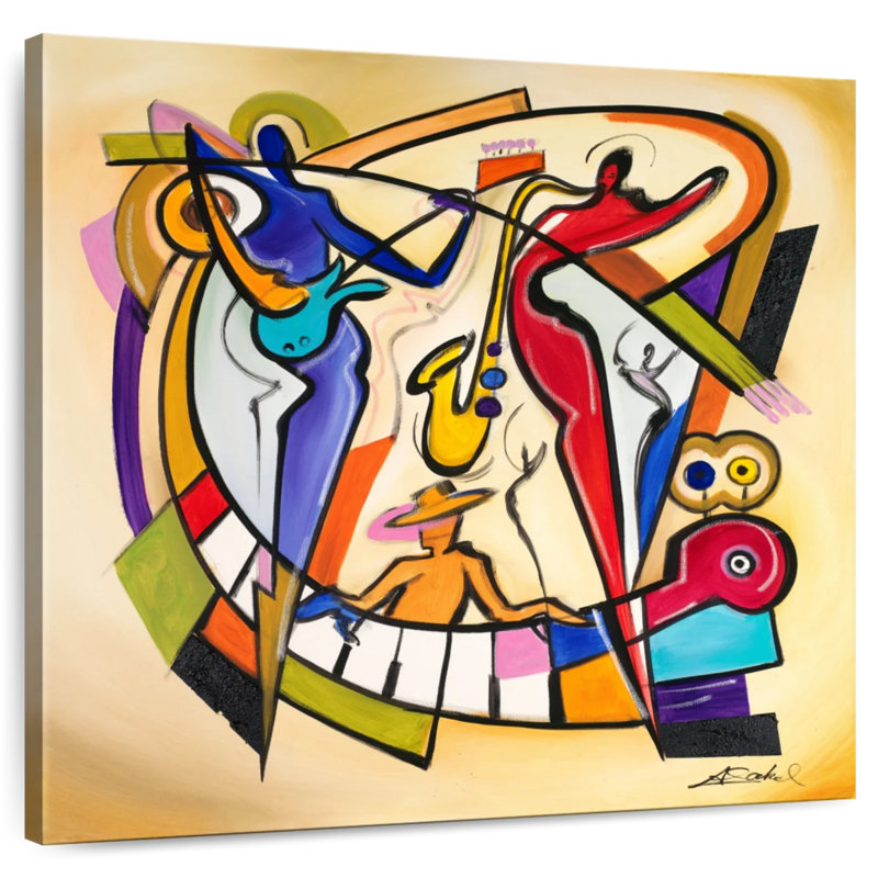 Musical Vibes, 10" H x 10" W