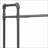 Bookshelf, 3-Tier Industrial Open Back 23”W x 13”D, Antique Oak &amp; Light Gray | Oak | Metal-704499761