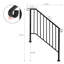 Outdoor 3 Level Iron Handrail