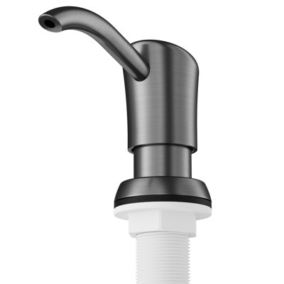 Distributeur de savon de cuisine Karran SD45 gris anthracite sans taches