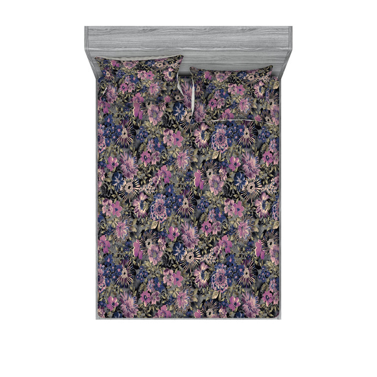 Drap-housse et taies décoratives 3 pièces Ambesonne