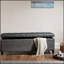 Banc de rangement touffeté à fermeture douce et confortable-1290877209