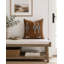 Housse de coussin décoratif brodée à la main Boho
