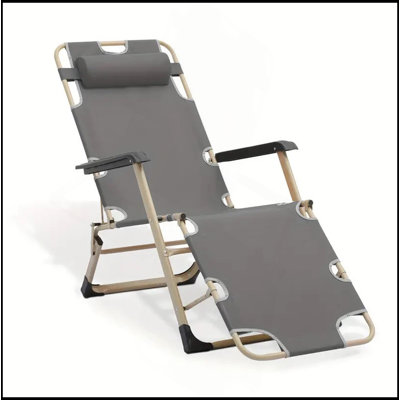 Chaise longue polyvalente pliable avec conception ergonomique avancée pour les loisirs en plein air