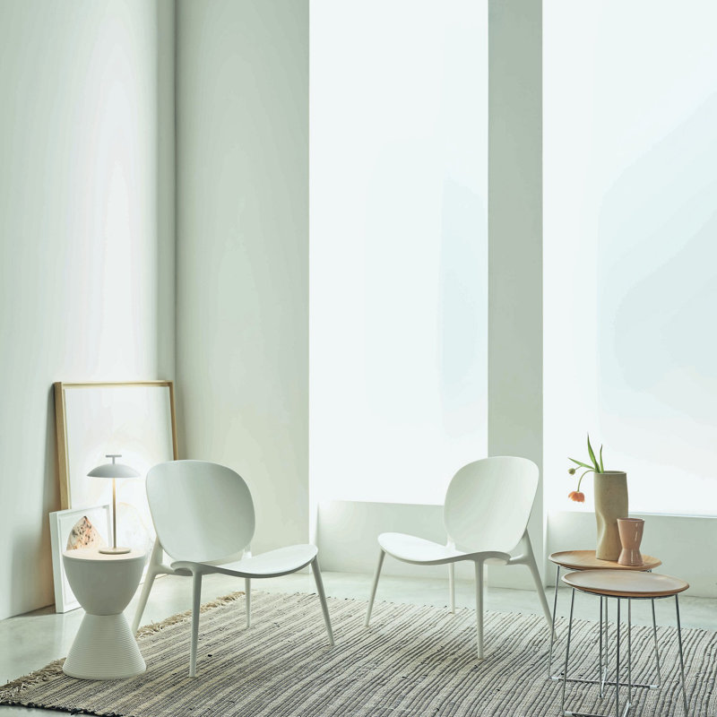 Be Bop Dining Chair, White
