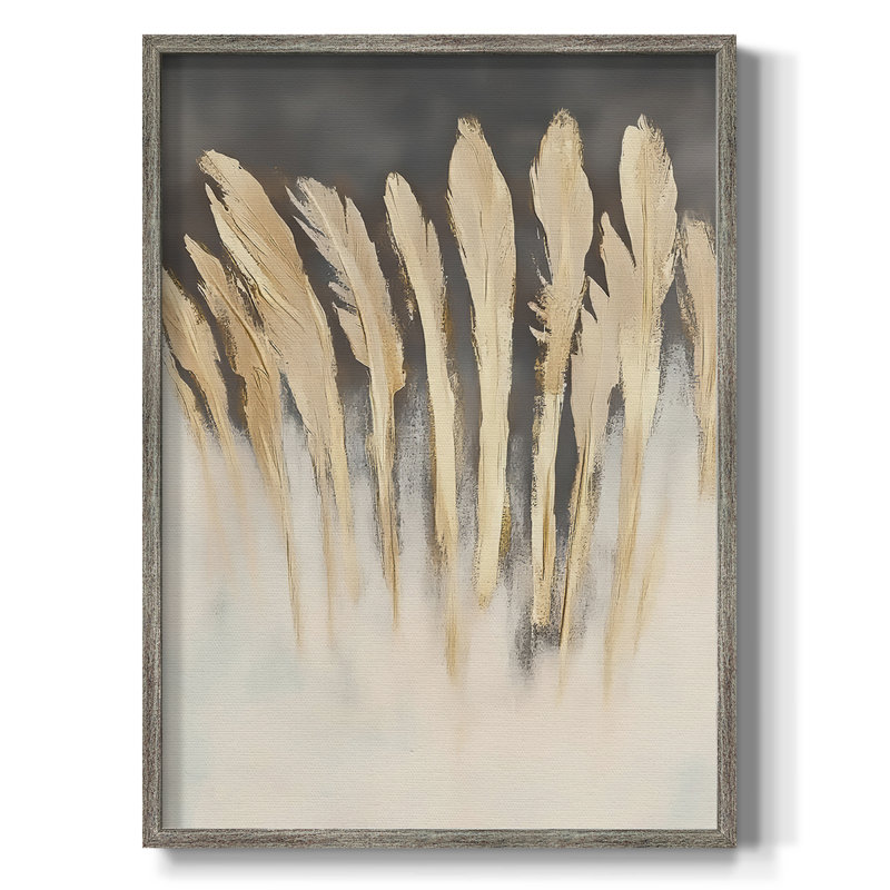 Reproduction encadrée FLORAL Series DCLXII - bois massif, H 11 po x l 9 po