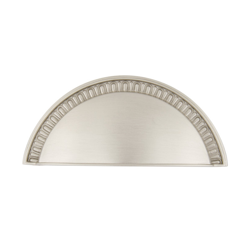 Nostalgic Warehouse Cup Pull Egg & Dart, Satin Nickel