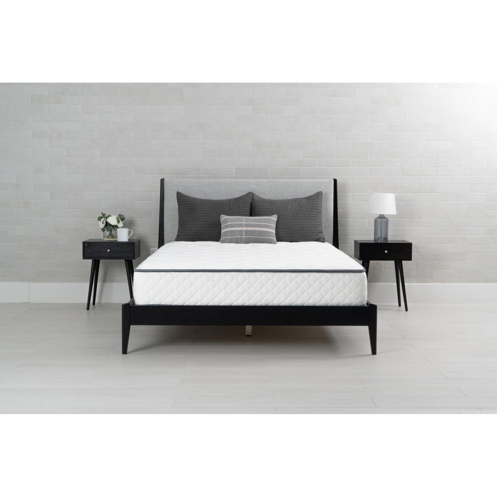 Brooklyn Bedding Soft Hybrid Mattress, Queen, 14"
