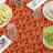 Rectangular Tablecloth, 100% Cotton, Floral 170-1220201212