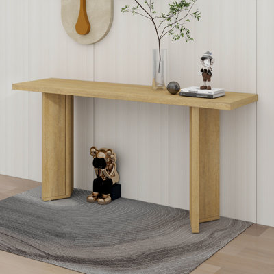 Entryway Console Table Wooden Entrance Hallway Foyer Sofa Couch Table
