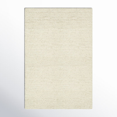 Amhurst Handmade Wool Cream Rug