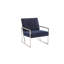 Idalou Plush Velvet Tufted Retro Accent/Salon Chair-143019403-143072637