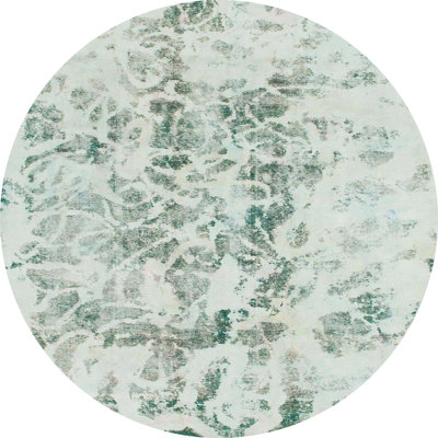 Tapis décoratif multicolore à motif abstrait